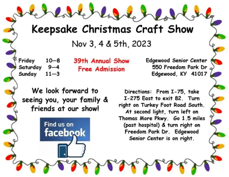 Keepsake Christmas Craft Show