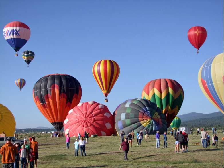 Balloons Over Angel Fire