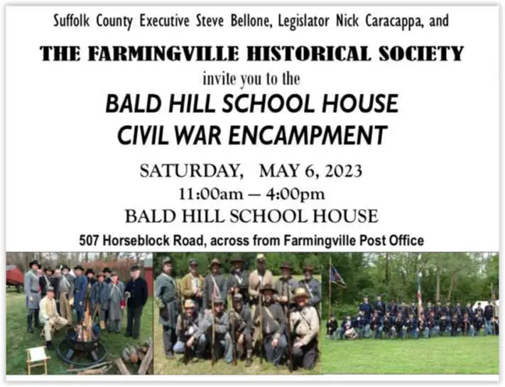 Bald Hill School Civil War Encampment