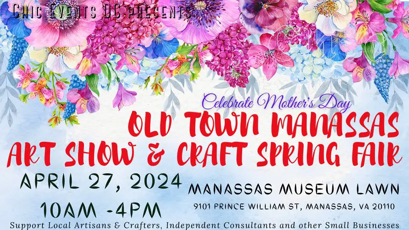 Old Town Manassas Art Show & Craft Spring Fair
