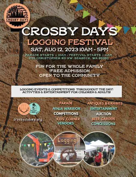 Crosby Days Logging Festival