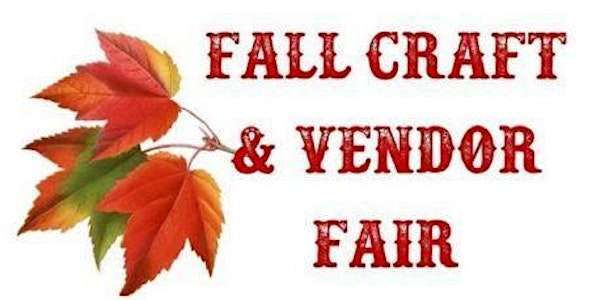 Fall Vendor and Craft Fair