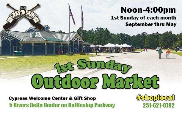 First Sunday Outdoor Market at 5 Rivers