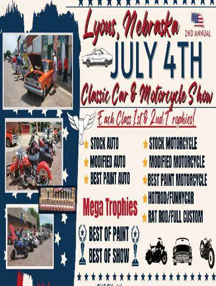 Lyons July Fourth Classic Car & Motorcycle Show