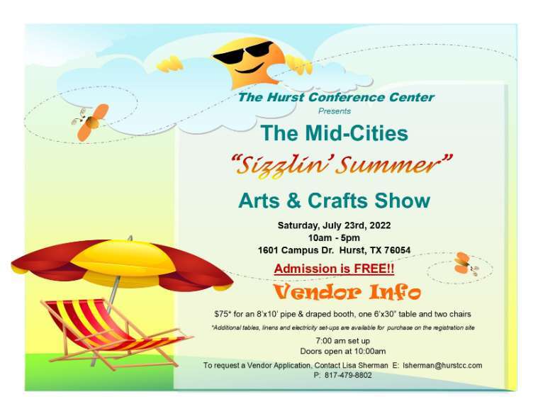 The Mid Cities Sizzlin Summer Arts and Crafts Show