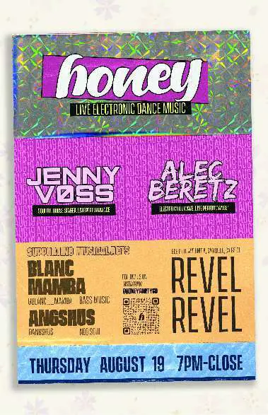 Honey - An Evening of Live Electronic Dance Music