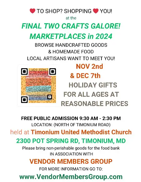 Crafts Galore! - November Craft Market