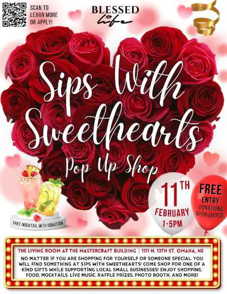 Sips With Sweethearts Pop Up Shop