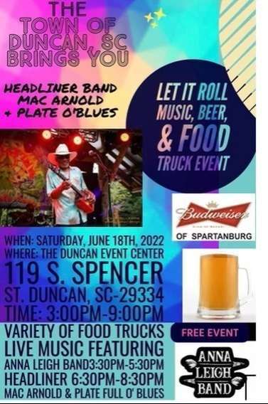Let It Roll Music, Beer and Foodtruck Event
