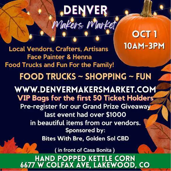 Denver Makers Market @ Casa Bonita Parking Lot