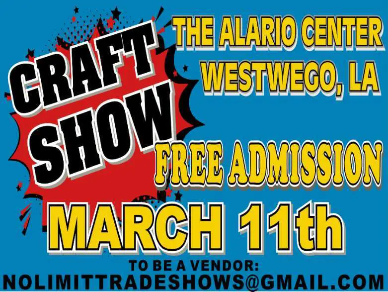Spring Craft Show at the Alario Center