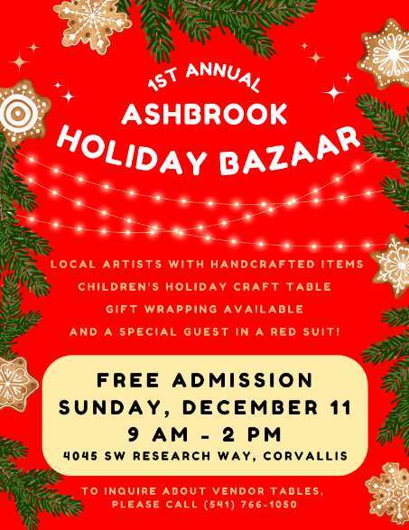 Ashbrook Holiday Bazaar