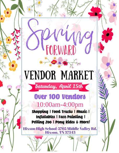Spring Forward Vendor Market