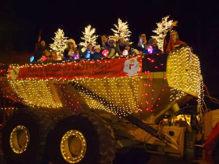 Lighted Tractor Parade