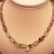 Amethyst Beaded Necklace