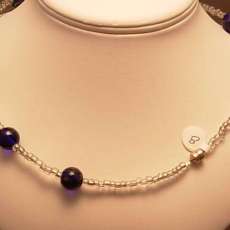 Moon Beam Beaded Necklace