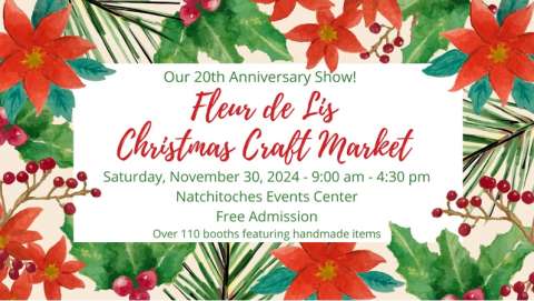 Fleur de Lis Christmas Craft Market