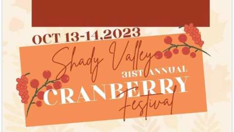 Shady Valley Cranberry Festival