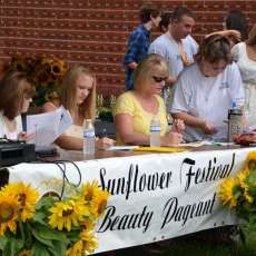 Annual Sunflower Festival Beauty Pageant