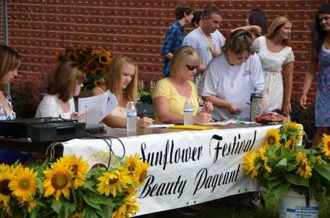 Annual Sunflower Festival Beauty Pageant