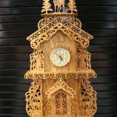 Chiming Elk clock