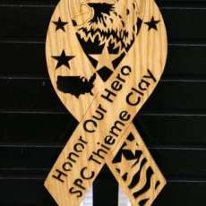 Military Banner with name