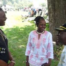 Veronika With Git Shorty at New River Blues Festival