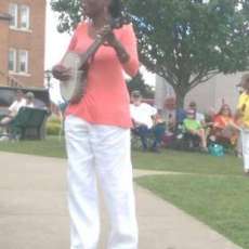 Veronika Jackson in Virginia at Blues Festival