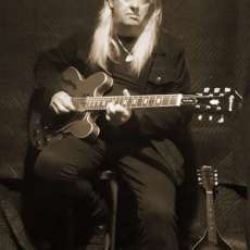 Bruce J Maier With Guitar and Mandolin