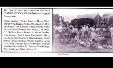 1st McDade Watermelon Festival 1948