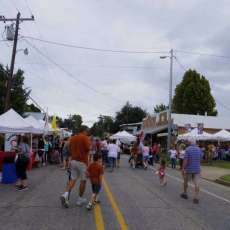 Scarecrow Festival Main Street 2014