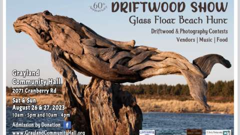 Grayland Driftwood Show & Glass Float Beach Hunt