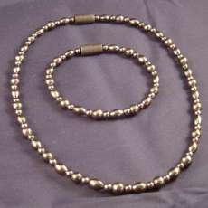 Rice Round:  Necklace  $30.00 add matching brecelet for only $20.00 more