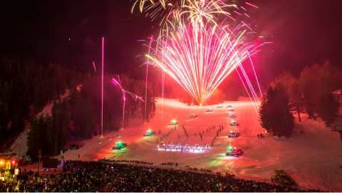 Night of Lights at Mammoth Mountain Ski Area