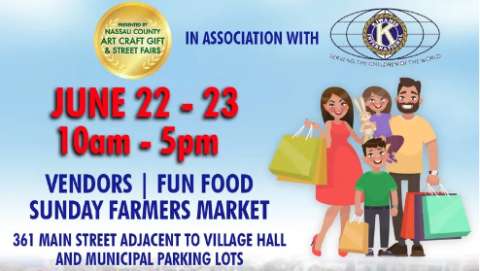 Farmingdale Craft & Gift Fair on the Village Green June