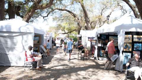 Spring Art in the Park