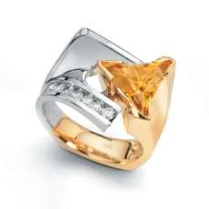 Gold Quartz - Diamonds