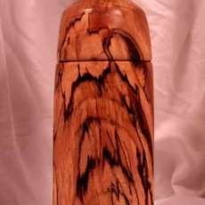 BEAUTIFULLY SPALTED ELM PEPPER MILL