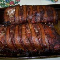 Bill's Bacon Wrapped Smoked Pork Loin