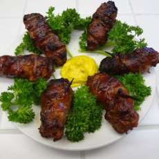 Bill's Bacon Wrapped Garlic Beer Gourmet Sausage