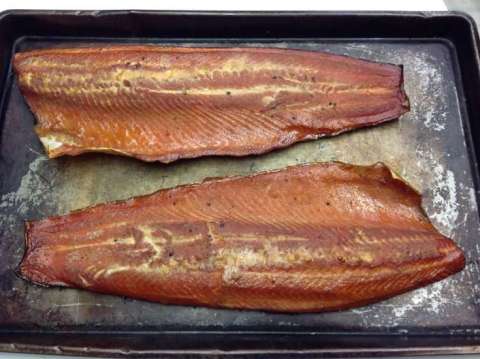 Smoked Steelhead Salmon