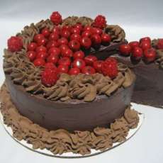 Chocolate Cherry With Slice $49.50