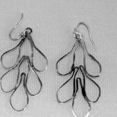 Sterling silver earrings