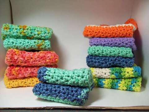 Crocheted Washcloths