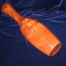Handcrafted, Tall,  Redwood Burl Vase