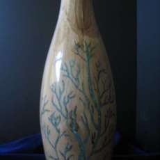 "Trees in Winter" Vase