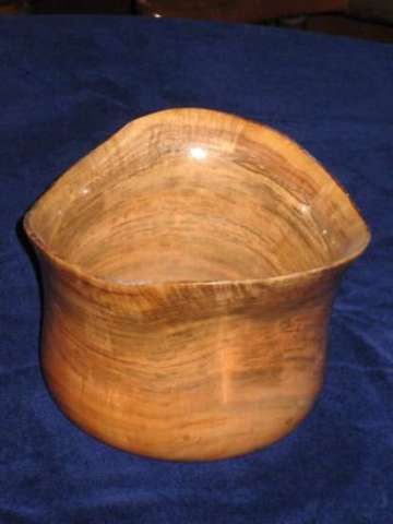 Handturned Solid-Wood Maple Bowl