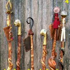 WIZARD COSTUME STAFF 1     PRICE: $150.00