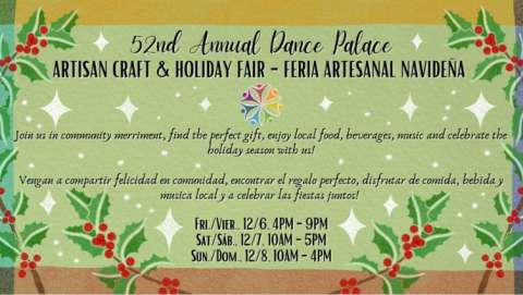 Dance Palace Holiday Craft Fair