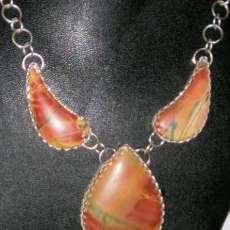 Multi Color Picasso Sit in Sterling Silver